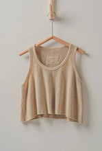 Load image into Gallery viewer, Vintage Wash Crop Tank
