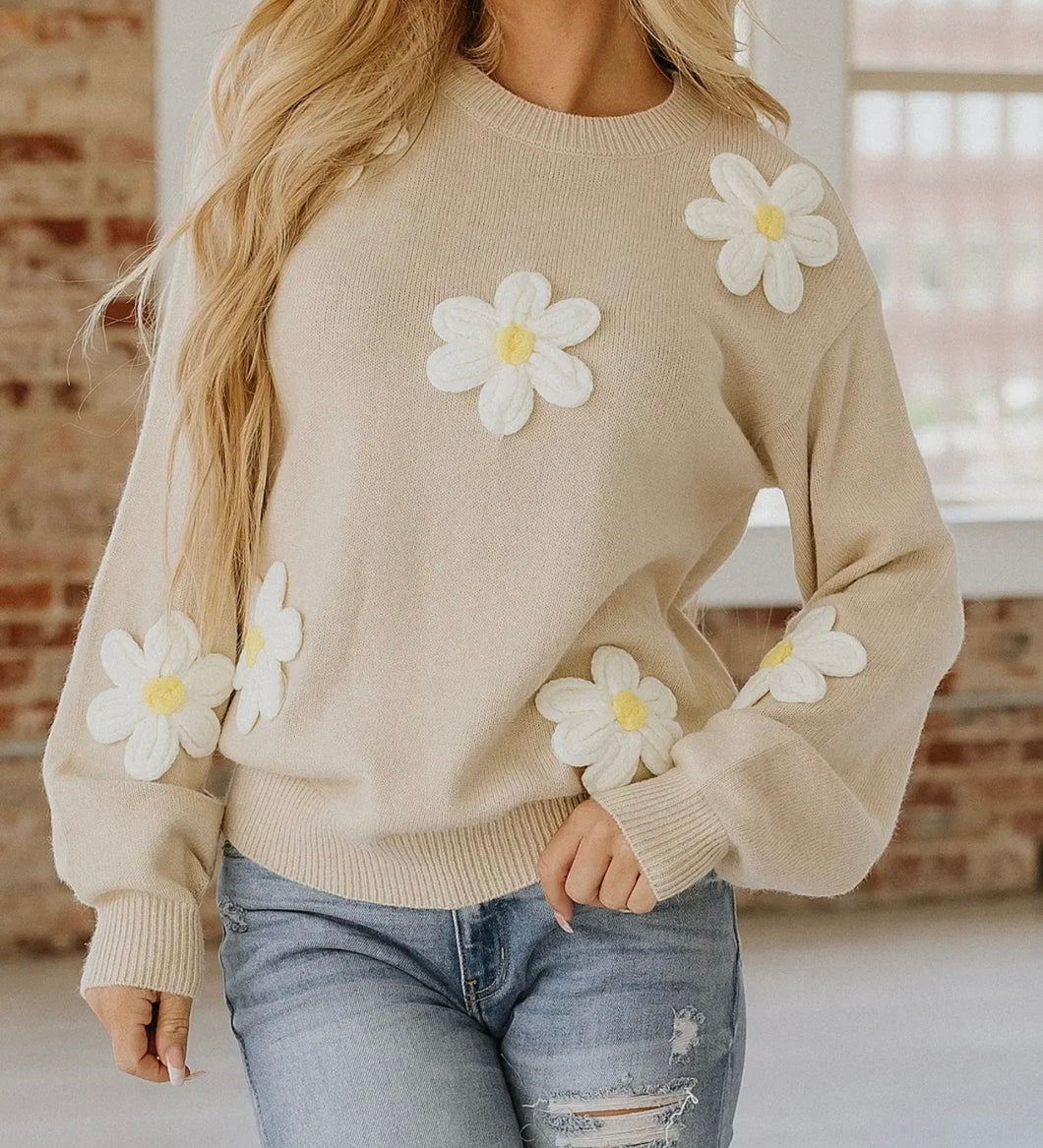 Flower Sweater