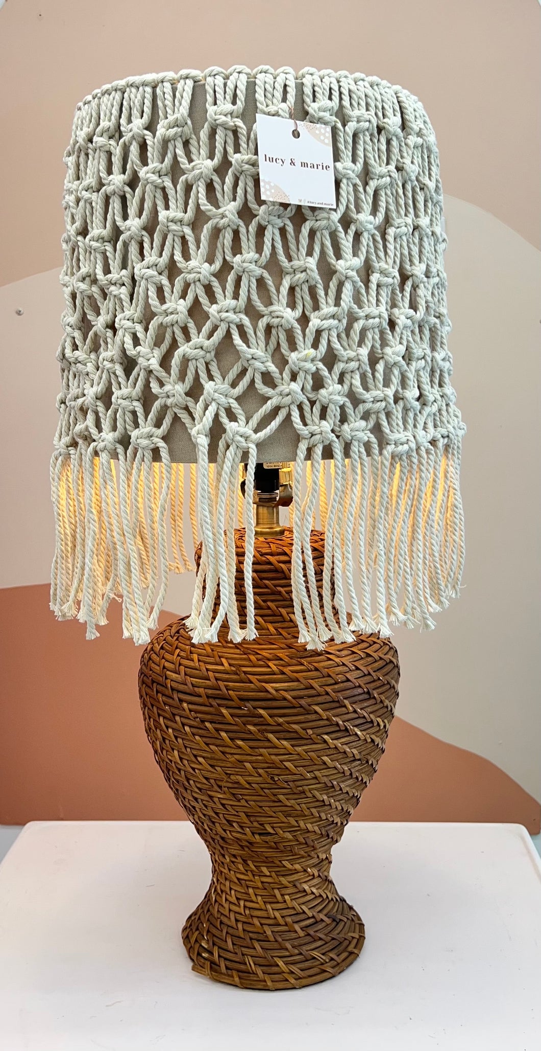 Macrame Lamp