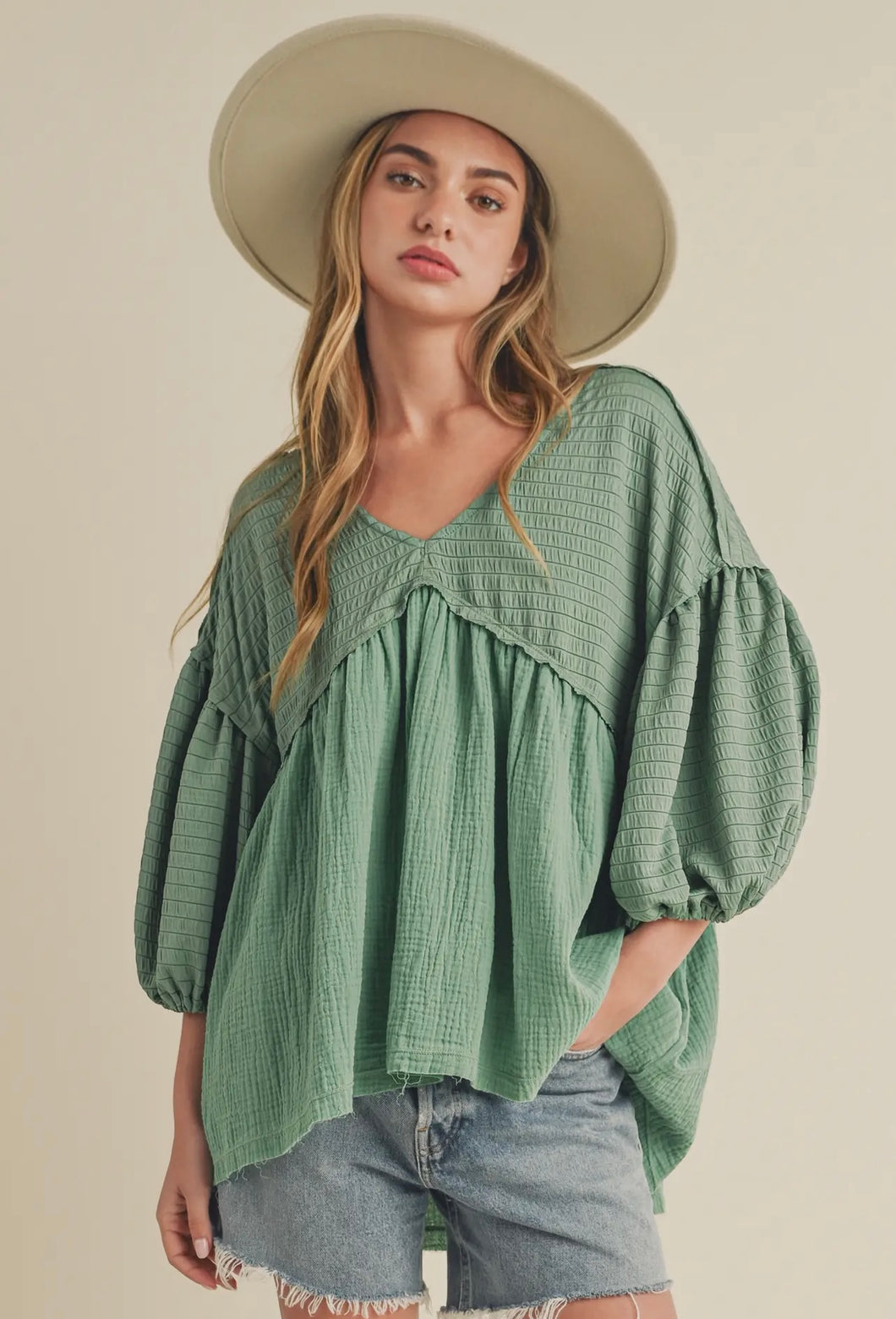 Puff Sleeve Top