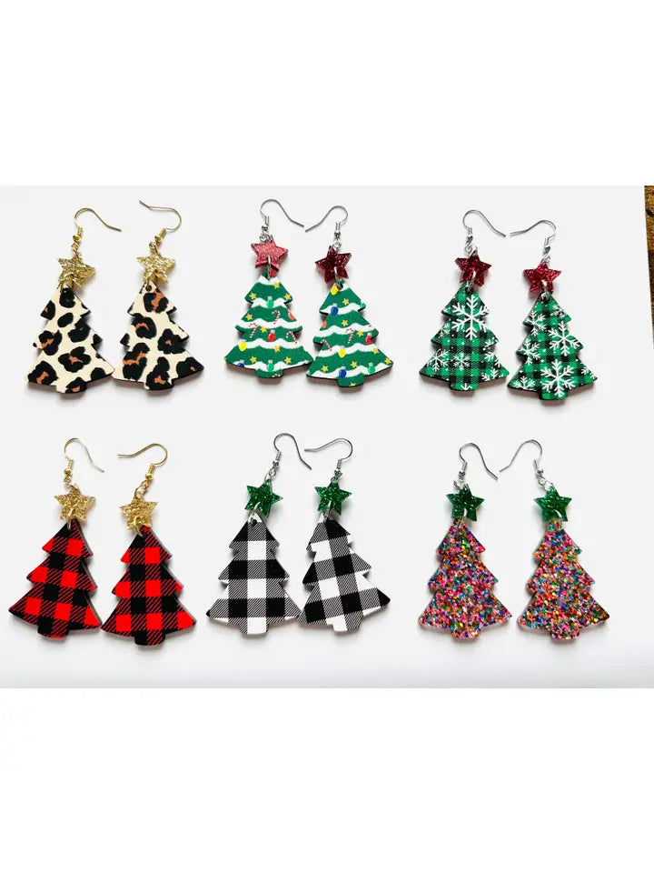 Christmas Tree Earrings